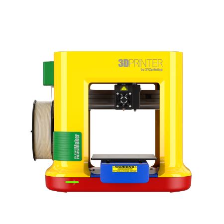 Yellow da Vinci miniMaker 3D Printer