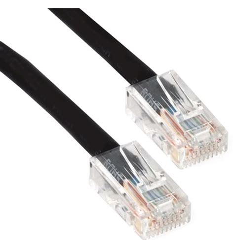 50Ft Cat5e Plenum Ethernet Cable Black - Cables4sure - Direct Network LLC