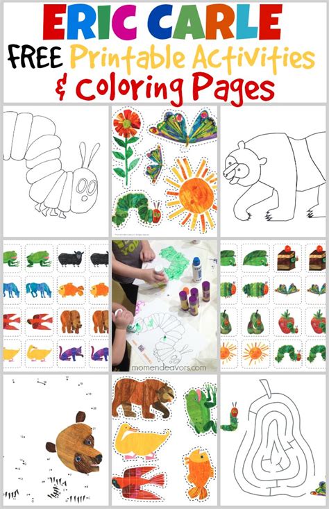 Bedtime & Playtime with The World of Eric Carle – FREE Printable Activities