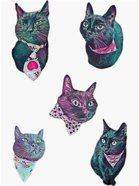 "Custom Pop Cat Stickers" Sticker for Sale by MilliPaws | Redbubble