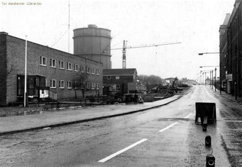 Oldham Road, Police station on left and Warwick mill on right 1972 ...