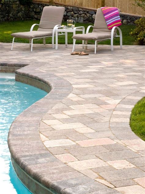 Pool Pavers: Swimming Pool Deck Pavers | Pool pavers, Pool patio, Swimming pool decks