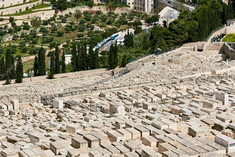 Mount of Olives cemetery view — Stock Photo © kirill_4mula #71255815