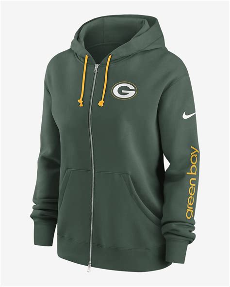 Green Bay Packers Phoenix Women's Nike NFL Full-Zip Hoodie. Nike.com