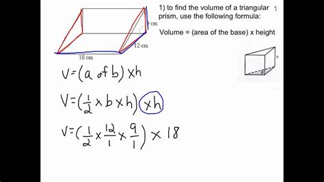 Volume of triangular prism worksheets - massubtitle