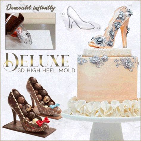 Deluxe 3D High Heel Mold