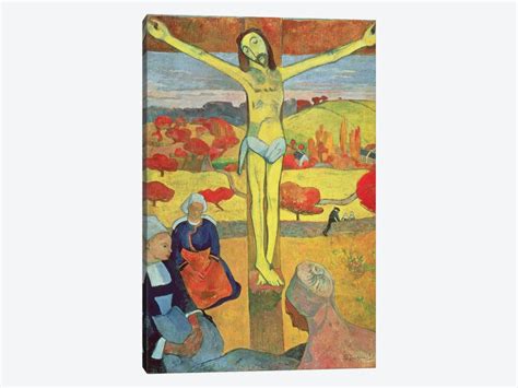 Yellow Christ, 1889 Art Print by Paul Gauguin | iCanvas