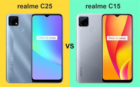 realme C25 Vs realme C15 – Apa Perbedaan Utamanya?