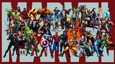 Marvel Super Heroes - Wallpaper by StingerTheOverLord on DeviantArt