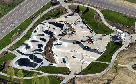 Birds eye view of Arvada, Colorado.