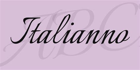 Italianno Font · 1001 Fonts