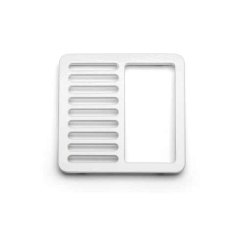 Zurn Half Floor Sink Grate fit for 12 in. JP2375, White JP2375-H - The ...