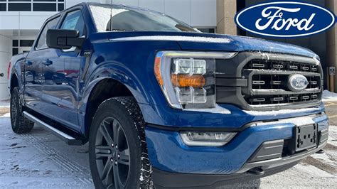 2023 Ford F-150 XLT 302A 3.5L EcoBoost w/ XLT Sport Package in Atlas Blue Metallic Walk-Around ...