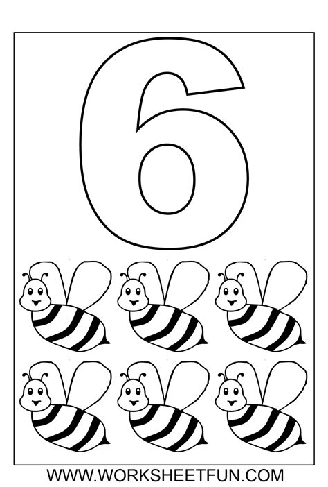 Coloring Pages Numbers 1 10 Coloring Pages