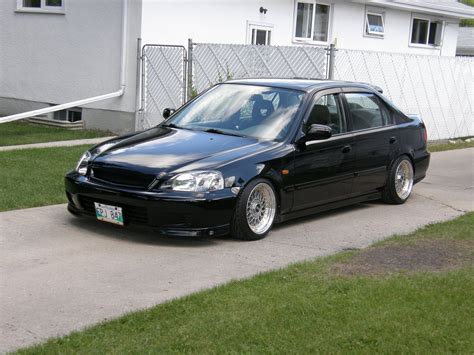 Black Honda Civic Sedan