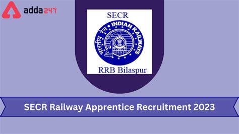 SECR Railway Apprentice Recruitment 2023, 548 vacancies