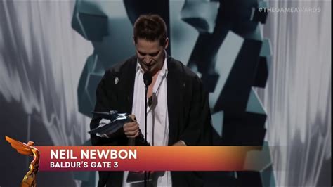 Neil Newbon - Best Performance The Game Awards - YouTube