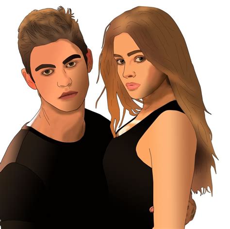 Hardin Scott & Tessa Young (After) PNG | Drawings, Fan art, Hessa