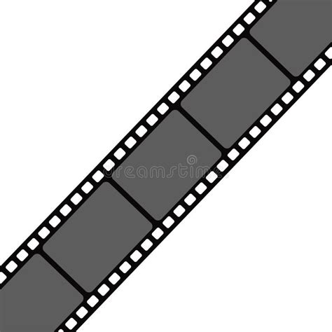 Film Strip Vector Illustration Stock Vector - Illustration of movie, media: 90341672