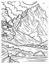 Breathtaking Colorado Coloring Pages To Download sketch template