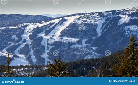 Beautiful Snowy Landscape of Norway S Mountains at Norefjell Ski Resort ...