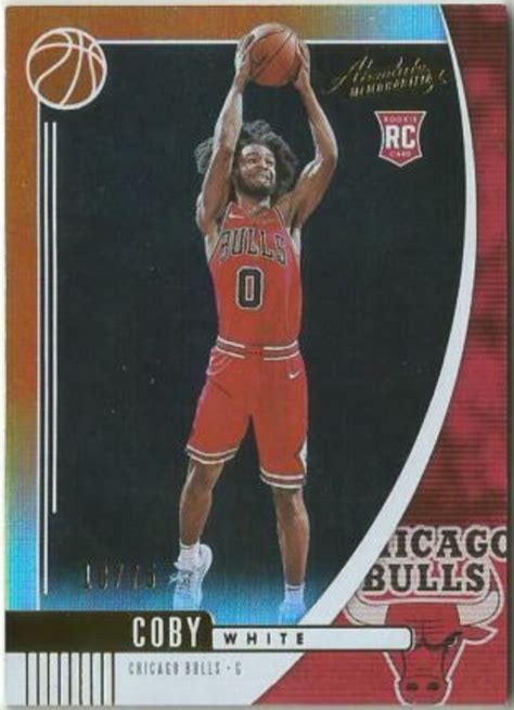 Future Watch: Coby White Rookie Basketball Cards, Bulls