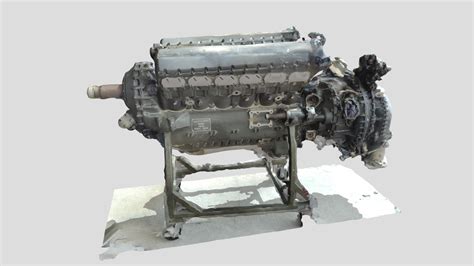 Merlin Engine - Download Free 3D model by BCMC Digital Resources ...