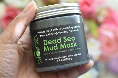 Sky Organics Dead Sea Mud Mask Sourced from Israel