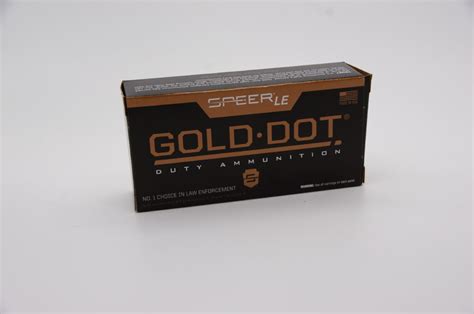 Speer Gold Dot 9mm +P 124 Grain HP 50Rd/Box - SPEER53617 - Caliber Supply, LLC