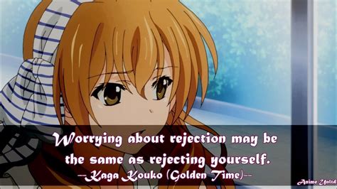 My Anime Review: Golden Time Quotes