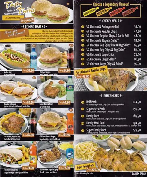 Barcelos Menu, Menu for Barcelos, Sunnyside, Pretoria - Zomato SA