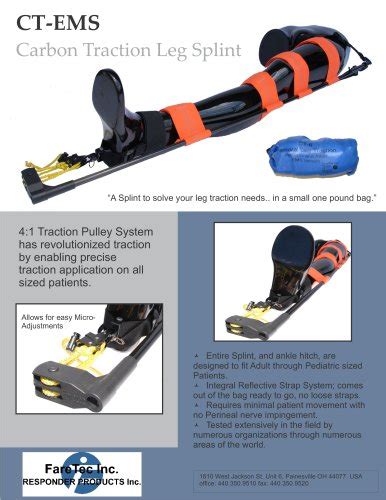 QD-4 Hare Traction Leg Splint - FareTec - PDF Catalogs | Technical ...