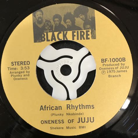 Oneness Of Juju - African Rhythms (Vinyl, 7", 45 RPM, Reissue ...