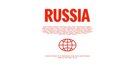 Russia by trains on Behance