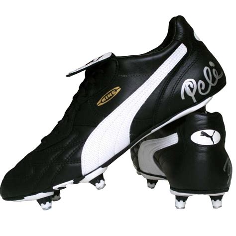 Pele Signed Classic Puma King Style Football Boot - review, compare ...