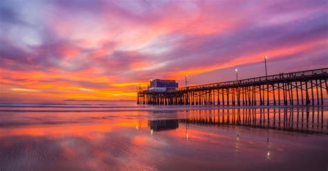 Catch a Sunset at Newport Pier, Newport Beach, California