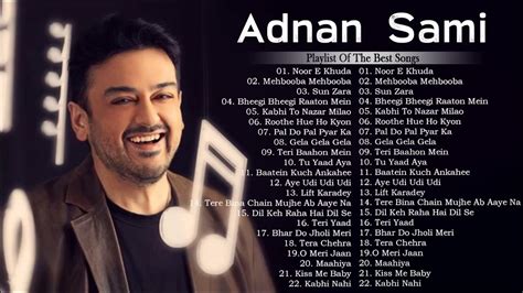 Top 20 Best Adnan Sami Hit Songs - Adnan Sami Audio 2021 - Heart ...