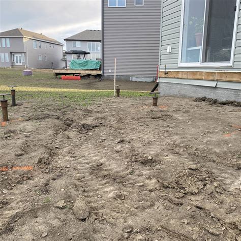 Screw Piles Installation West Edmonton AB CA – West Project – Lillian West