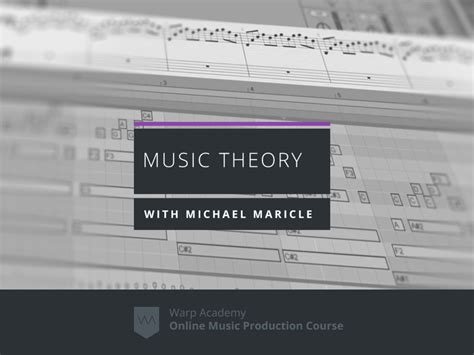 Music Theory Course - Learn Music Theory Online - Warp Academy