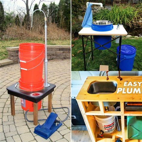 Diy Portable Sink Table - Do It Your Self