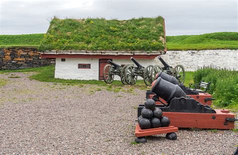 Buildings And Weapons In Vardohus Fortress Norway Stock Photo - Download Image Now - Ancient ...