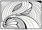 Abstract Coloring Pages For Adults  Home sketch template