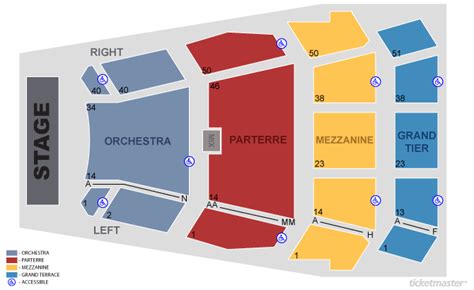 McAllen Performing Arts Center Seating Chart | McAllen Performing Arts Center | McAllen, Texas