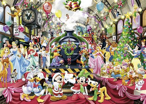 DISNEY - ALL ABOARD FOR CHRISTMAS 1000 PIECE PUZZLE