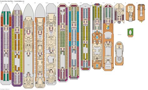 Carnival Glory Empress Deck Plan Tour