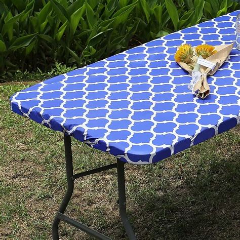 Amazon.com: fitted elastic tablecloth