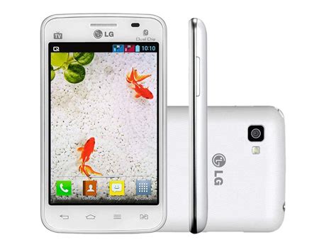 Smartphone LG Optimus L4 II Dual Chip 3G Android 4.1 Câm. 3MP Tela 3.8" Wi-Fi Desbl. TIM - LG ...