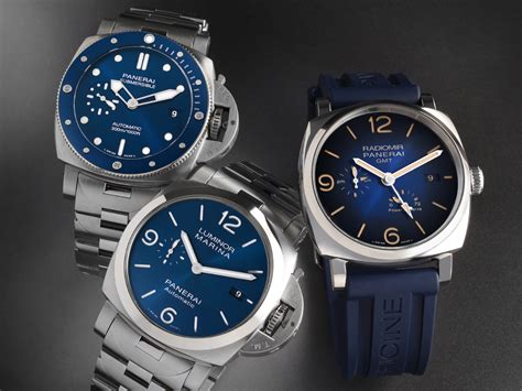 3 Blue Dial Panerai Watches | The Watch Club by SwissWatchExpo