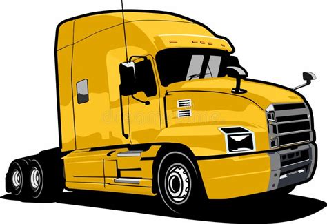 Semi Truck Logo Design Vector Stock Vector - Illustration of service, concept: 261006259