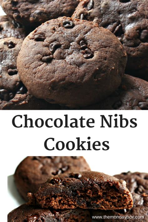 Chocolate Nibs Cookies - The Monday Box